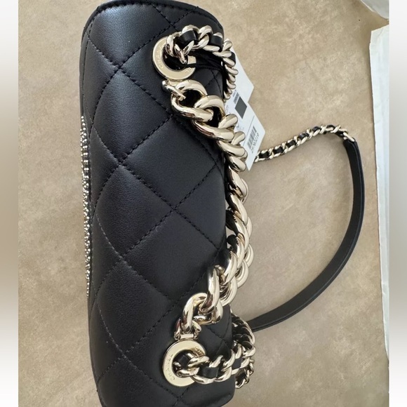 Chanel Quilted Lambskin Studded Flap Bag - Picture 4 of 14